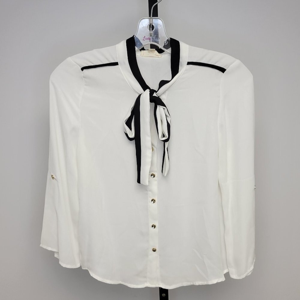 CHOCOLATE USA Tie Neck  Top